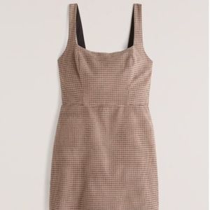 A&F 90s Menswear Pinafore Dress